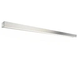 LED Wall luminaire BOX 150 N LED, 82W, 3000K, 12400lm, IP44, nickel satin