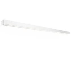 LED Wall luminaire BOX 150 N LED, 82W, 3000K, 12400lm, IP44, white matt