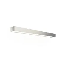 LED Wall luminaire BOX 80 N LED, 41,2W, 2700K, 6060lm, IP44, nickel satin