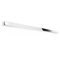 LED Wall luminaire BOX 150 N LED, 82W, 2700K, 12100lm, IP44, chrome