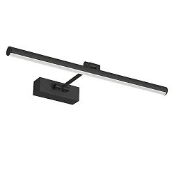 LED Wall luminaire DIM 45 LED, 12W, 3000K, 750lm, IP44, black matt
