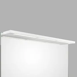 LED Mirror luminaire SLIM 1-80 N LED, 41,2W, 3000K, 6200lm, IP44, white matt