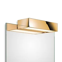 LED Mirror luminaire BOX 1-25 N LED, 18,4W, 3000K, 2800lm, IP44, gold 24 carat