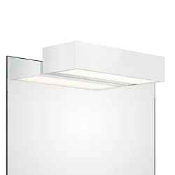 LED Mirror luminaire BOX 1-25 N LED, 18,4W, 3000K, 2800lm, IP44, white matt