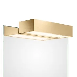 LED Mirror luminaire BOX 1-25 N LED, 18,4W, 3000K, 2800lm, IP44, gold matt 24 carat