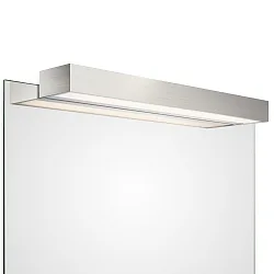 LED Mirror luminaire BOX 1-60 N LED, 32,8W, 3000K, 4960lm, IP44, nickel satin