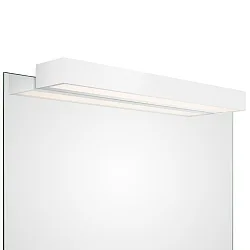 LED Mirror luminaire BOX 1-60 N LED, 32,8W, 3000K, 4960lm, IP44, white matt