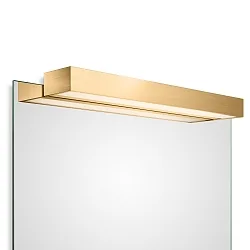 LED Mirror luminaire BOX 1-60 N LED, 32,8W, 3000K, 4960lm, IP44, gold matt 24 carat