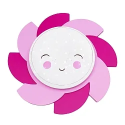 LED sun SIRI STARLIGHT SMILE BLÜTENTRÄUME, 14W, 3000-5000K, pink/pink