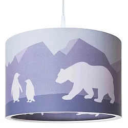 Pendant luminaire SCANDI ANTARKTIS 25/40, E27, purple