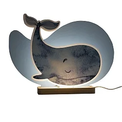table lamp PAUL POTTWAL, blue