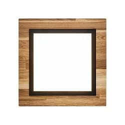 ceiling luminaire ARGENTINA, oak dimmable