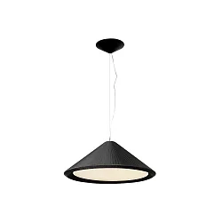 pendant luminaire SAIGON IN 3 flames E27 IP20, black matt 