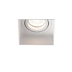 ceiling recessed luminaire HYDE SQ GU10 IP20, white matt 