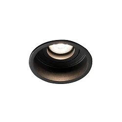 ceiling recessed luminaire HYDE R GU10 IP20, black matt 