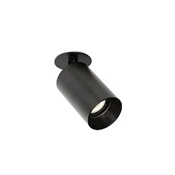 ceiling recessed luminaire STAN swivelling, rotatable GU10 IP20, black matt 