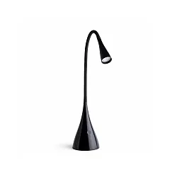 table lamp LENA LED IP20, black glossy 
