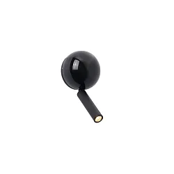 wall luminaire PRESS LED IP20, black matt 