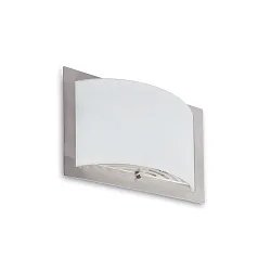 wall luminaire DIULA 2 flames E27 IP20, nickel satined 