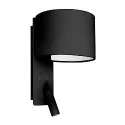 wall luminaire FOLD E27 IP20, black matt 