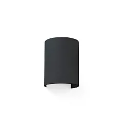 wall luminaire COTTON half round E27 IP20, white matt 