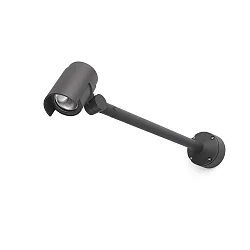 outdoor wall luminaire FOC 580 LED IP65, dark grey 