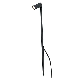 gorund spike luminaire SETH LED IP44, black matt 
