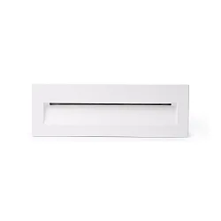 wall recessed luminaire NAT down, square, switchable IP65, white matt 