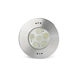 underwater luminaire EDEL LED IP68, nickel matt, satined 