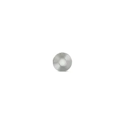 floor recessed luminaire CROSBY round, rigid, passable IP67, stainless steel, satined 