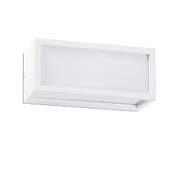 outdoor wall luminaire TEJO E27 IP54, white matt 