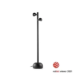 bollard lamp BROT 900 2 flames LED IP65, black 