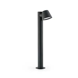 bollard lamp GINA GU10 IP44, dark grey 