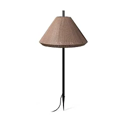 gorund spike luminaire SAIGON OUT E27 IP44, brown, dark grey 