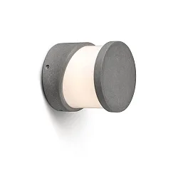 wall luminaire BLOCK 135 E27 IP65, concrete grey 