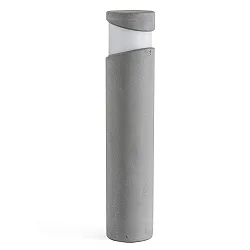 bollard lamp BLOCK 700 E27 IP65, concrete grey 