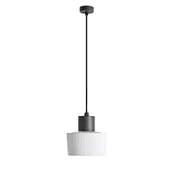 pendant luminaire MUFFIN E27 IP44, dark grey 