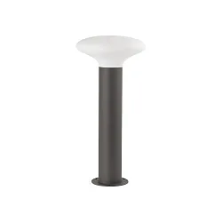 bollard lamp BULB'S E27 IP44, dark grey 