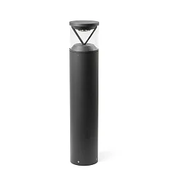 bollard lamp RUSH 800 LED IP65, dark grey dimmable