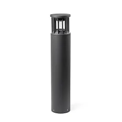 bollard lamp SCREEN LED IP65, dark grey dimmable