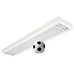grid luminaire ball proof, switchable IP20
