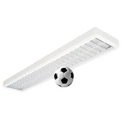 grid luminaire ball proof, switchable IP40