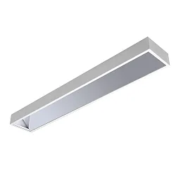 LED Grid luminaire, asymmetrical, 30W, 4000K, 3800lm, IP20, DALI dimmable, white