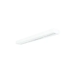 LED Surfaced /Pendant grid luminaire, direct, 33W, 3000K, 4300lm, IP20, UGR < 19, white