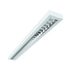 LED Surfaced /Pendant grid luminaire, 27W, 4000K, 4200lm, IP20, UGR < 19, DALI dimmable, white