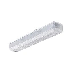 LED Damp-proof luminaire, prismatic, 25W, 4000K, 3200lm, IP50, white