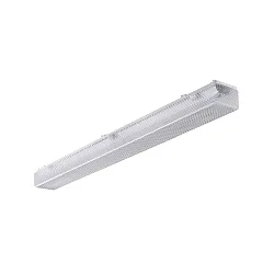 LED Damp-proof luminaire, prismatic, 35W, 3000K, 5000lm, IP50, white
