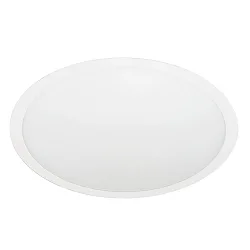 recessed downlight FLAT / Ø 40CM / 800MA round, CCT Switch, UGR < 19, excl. LED driver IP54, white dimmable