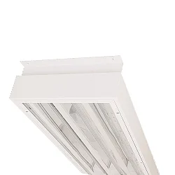 Ceiling mounting for LED Halls area luminaire, for a luminaire width of 595mm, white