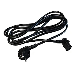 connection cable with plug (FL-STL2063MA.15484…) 300CM 3-pole, black